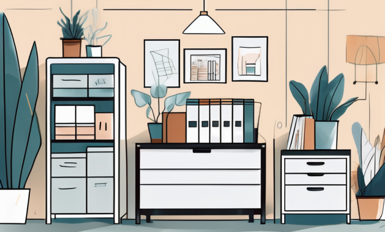 How To Maximize Storage With Small File Cabinet Designs