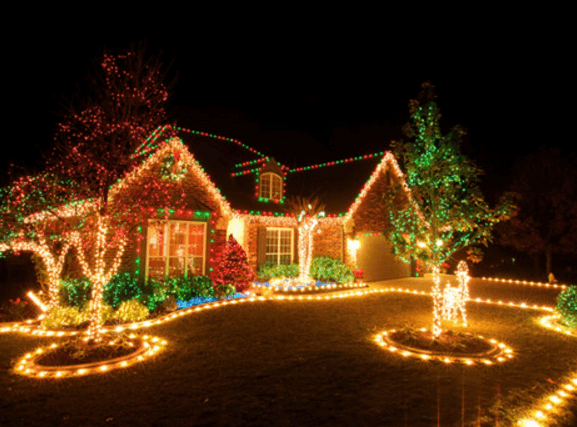 Christmas Light Installation