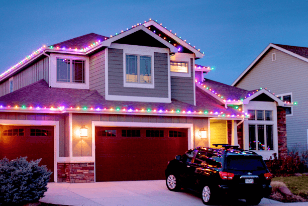 Christmas Light Installation