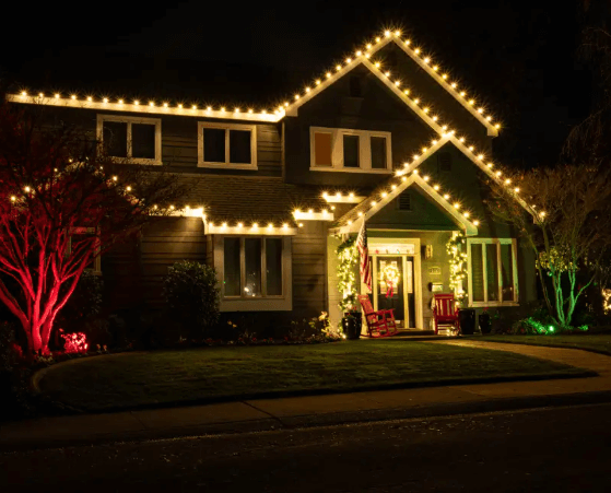 Christmas Light Installation