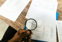 account data review numbers listed