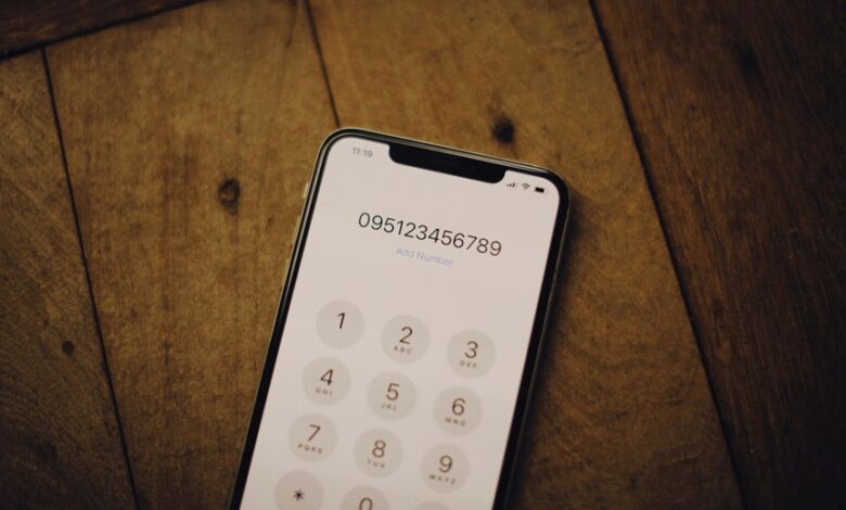 phone numbers listed for web domain analysis